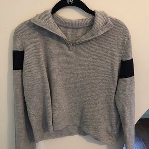 Brandy quarter zip